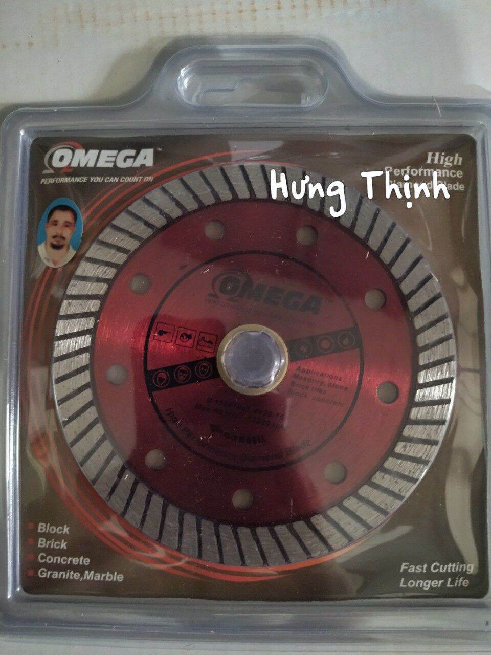 Đá cắt gạch đa năng omega
