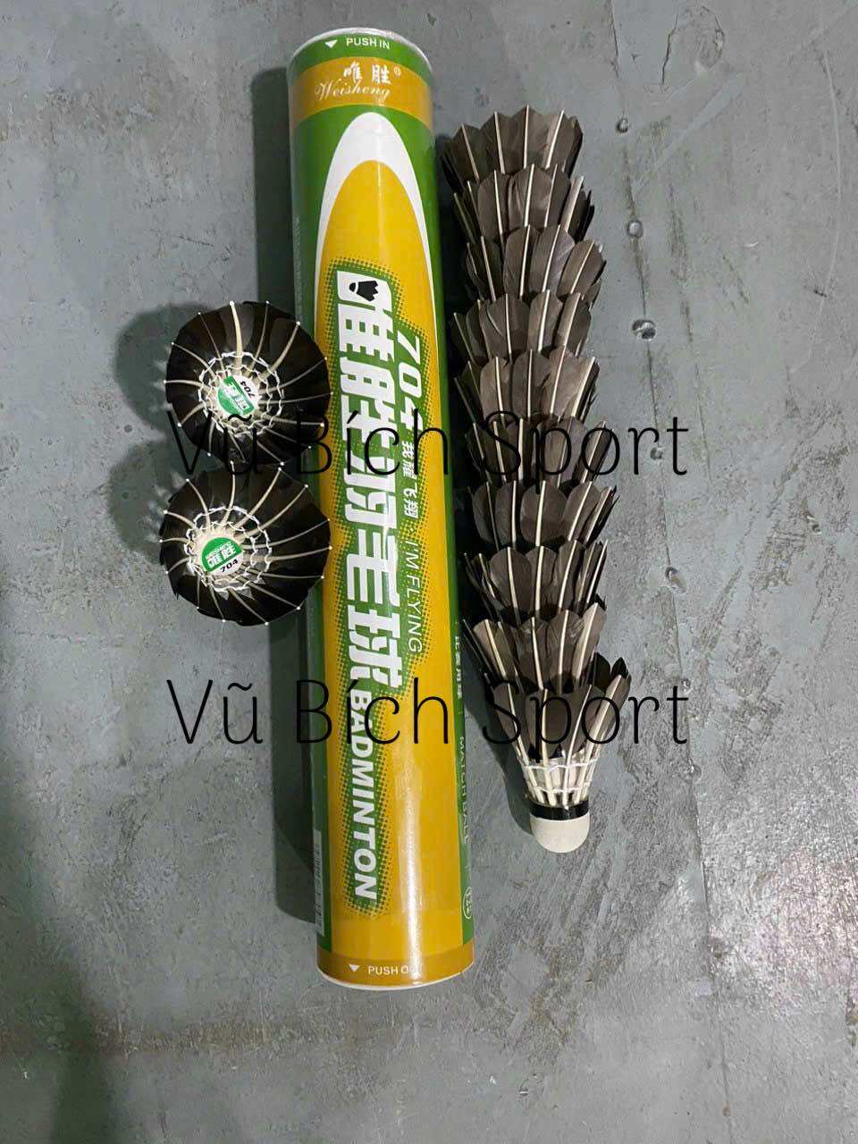 Ống cầu lông 704 - 12 trái