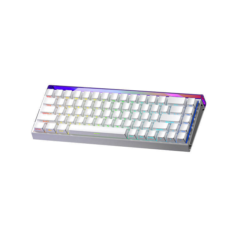 AULA | Bàn Phím Cơ F75 75% Kim Loại RGB Không Dây Bluetooth 3 Chế Độ Chơi Game Esports Cho PC