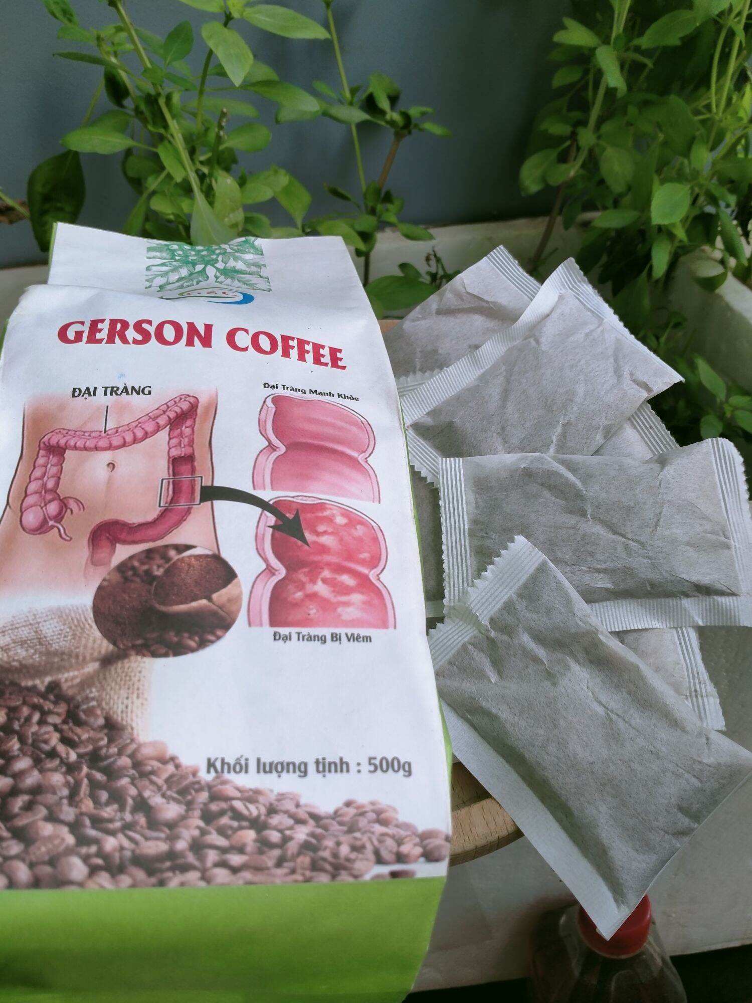 Cà phê hữu cơ thải độc Gan, thải độc đại tràng dạng túi lọc 1 kg có 80 túi lọc nhỏ