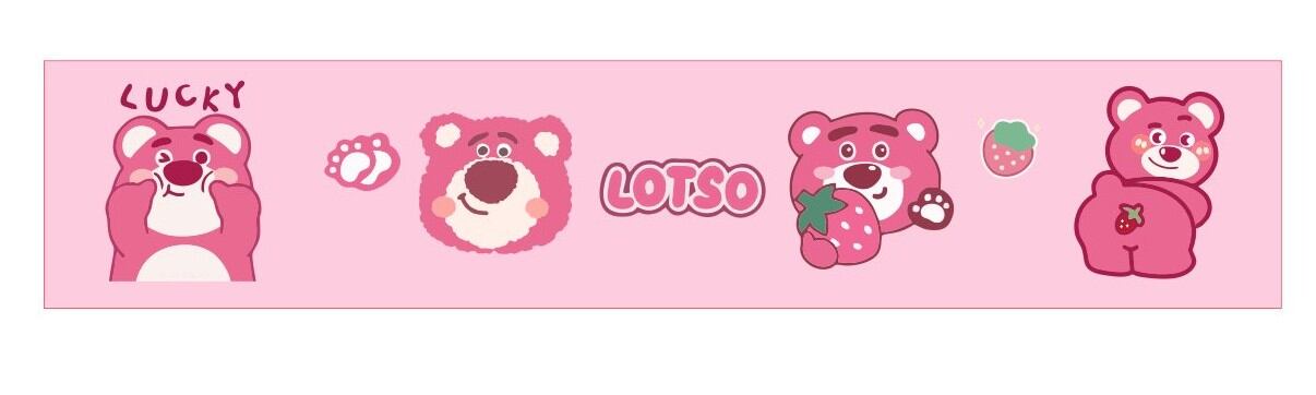 🍓VIỀN TƯỜNG GẤU DÂU LOTSO🌸
