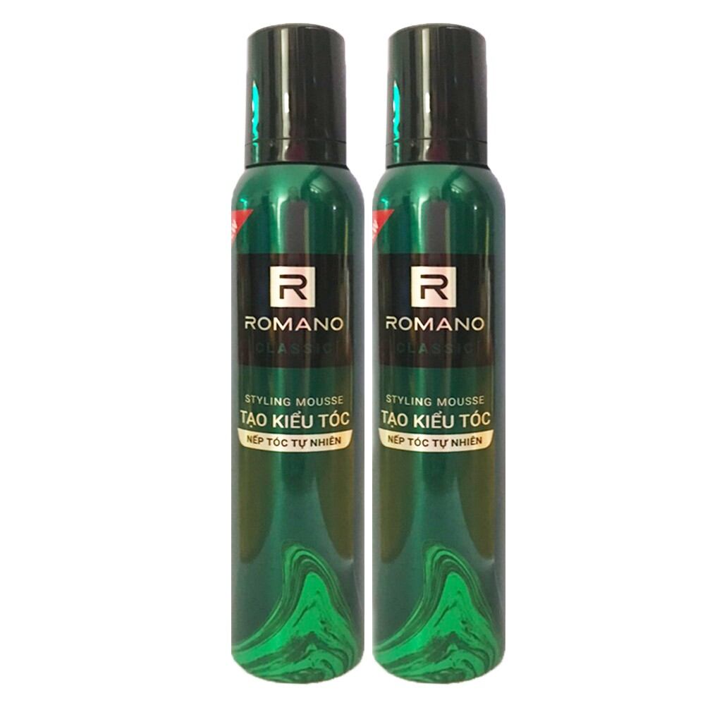 MOUSSE TẠO KIỂU TÓC ROMANO 175G.