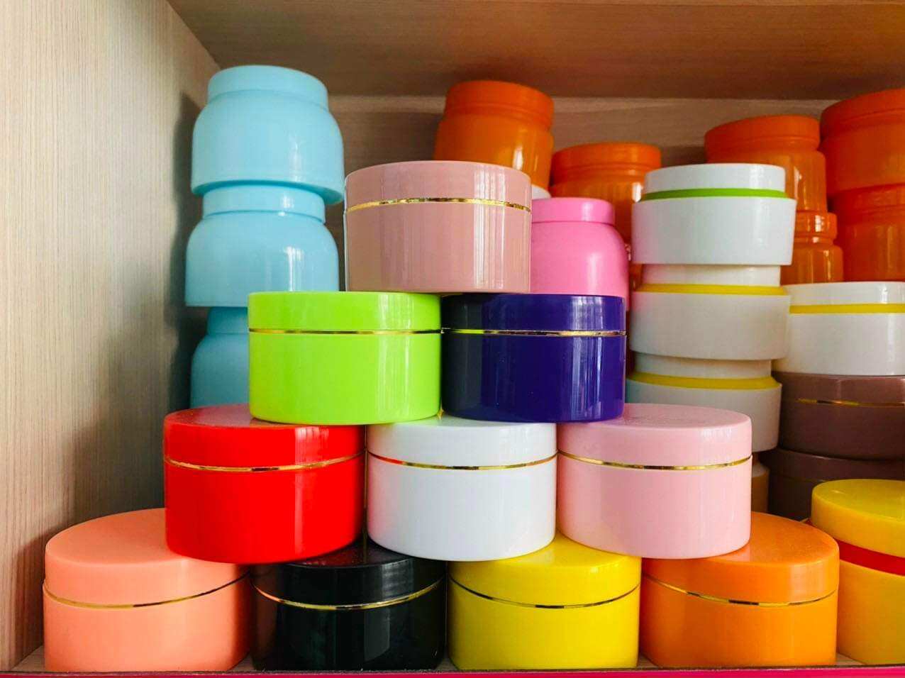 💥combo 10💥 hủ đựng kem đủ màu 150gr