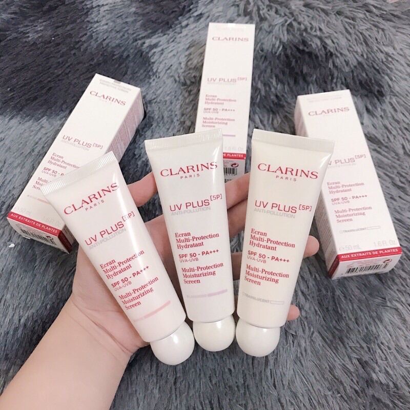 ( Mẫu Mới 2021 ) Kem Chống Nắng Clarins Uv Plus 5P