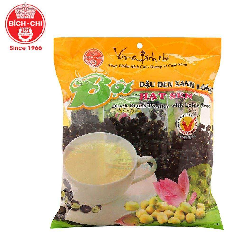 Bột đậu đen xanh lòng hạt sen có đường 350gr