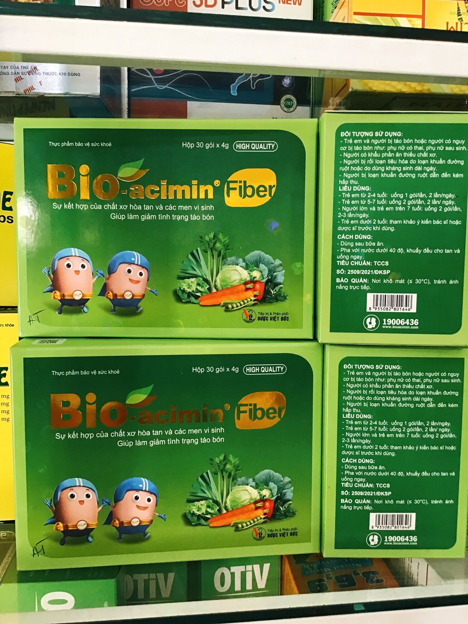 [HCM]BIO-ACIMIN FIBER MEN TIÊU HÓA CHO BÉ (date xa)