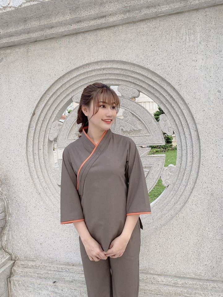 Mẫu đồ lam cao cấp# đồ đi chùa # quần áo nữ