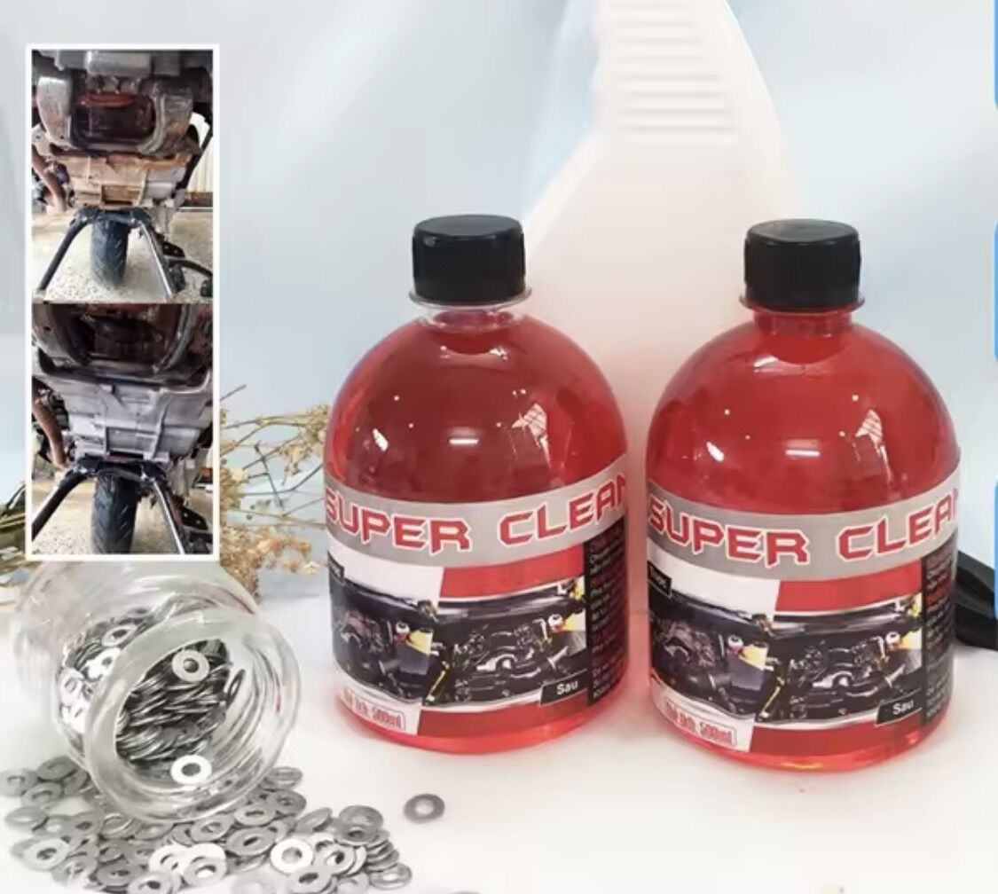 Super clean dung dịch tẩy rửa ố vàng, tẩy rửa lóc máy.