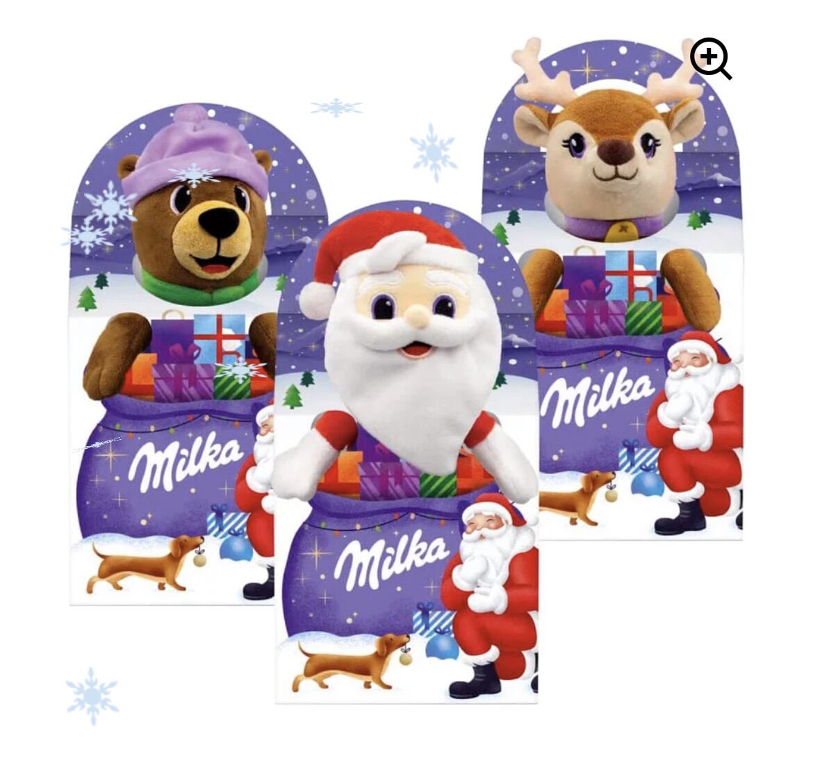 Set chocolate gấu bông Noel