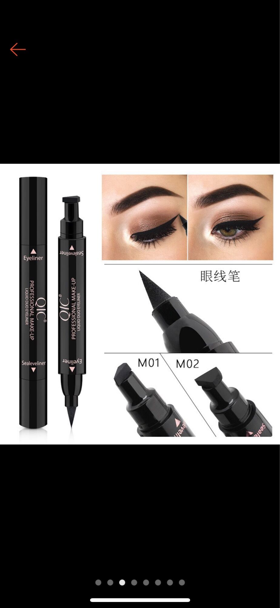 Kẻ mắt nước 2 đầu QIC