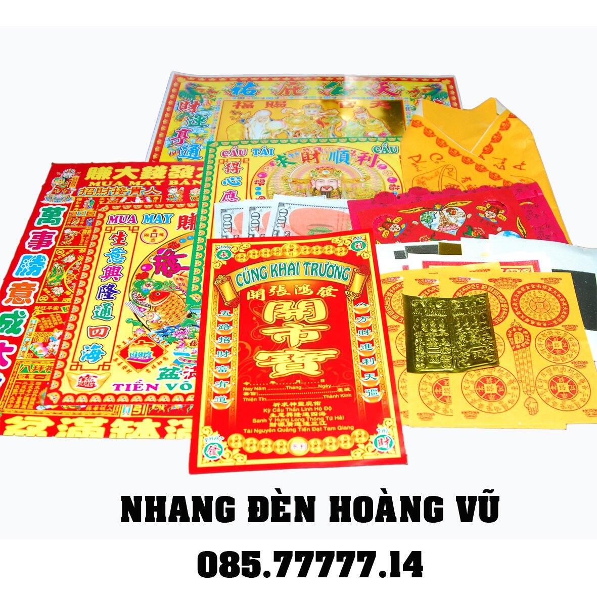 GIẤY CÚNG - Giấy cúng khai trương - GIẤY ĐẸP