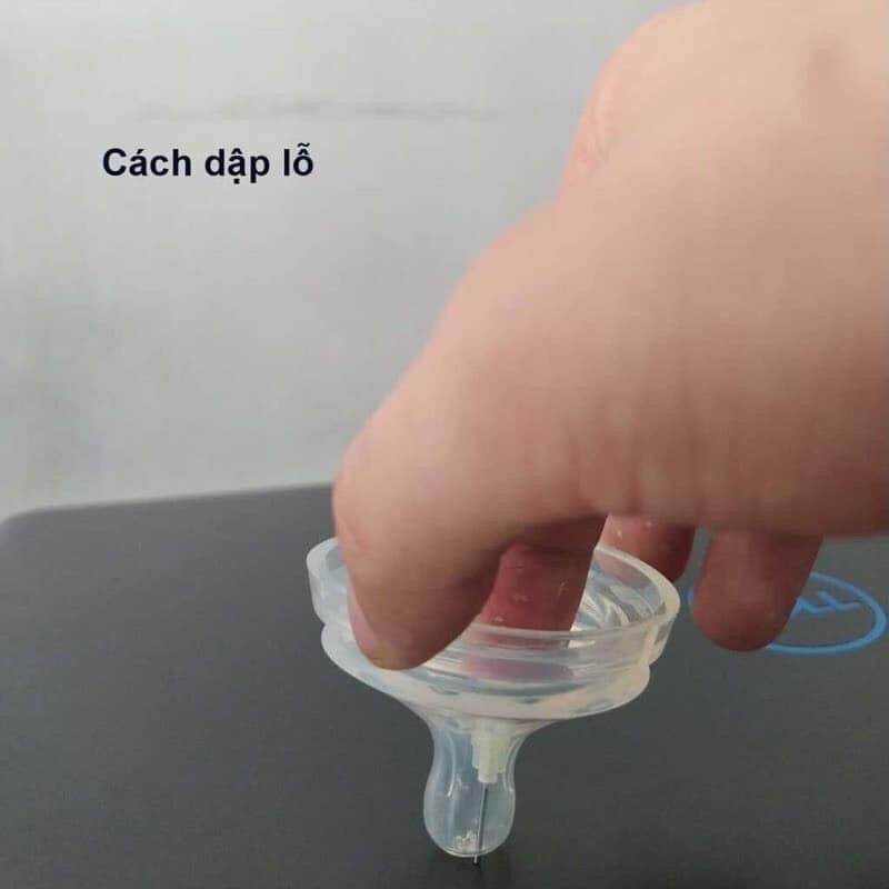 Dập lỗ núm ti thay thế cho đục lỗ núm ty farlin