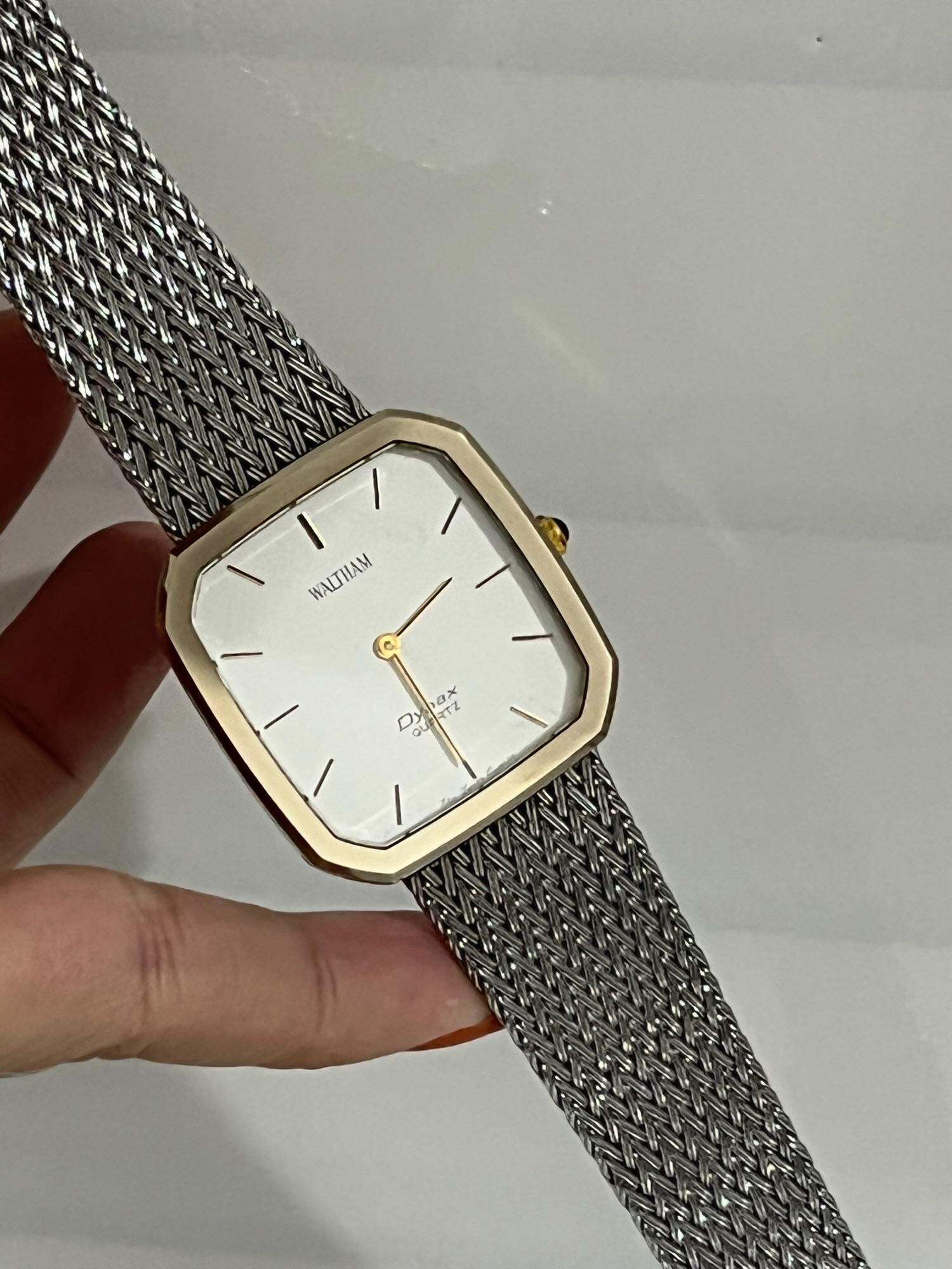 Đồng Hồ Nam Nữ Waltham Thụy sĩ Dây Lụa