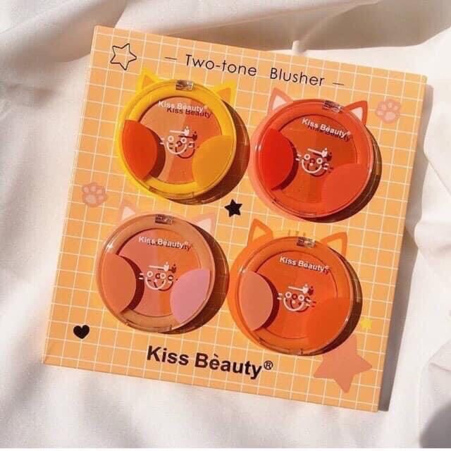 Bảng 4 ô vừa má hồng vừa highlight
