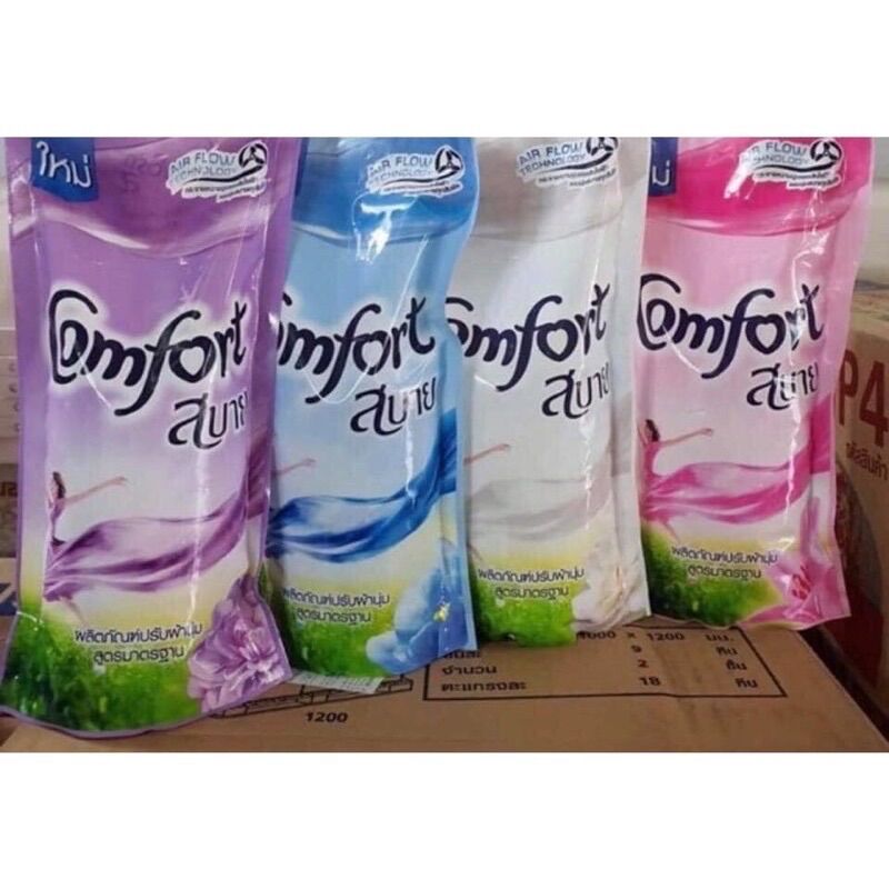 combo 3 bịch nước xả vải comfort thái lan (580ml/1 bịch)