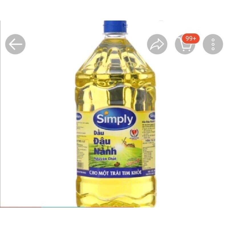 Dầu ăn Simply 2l