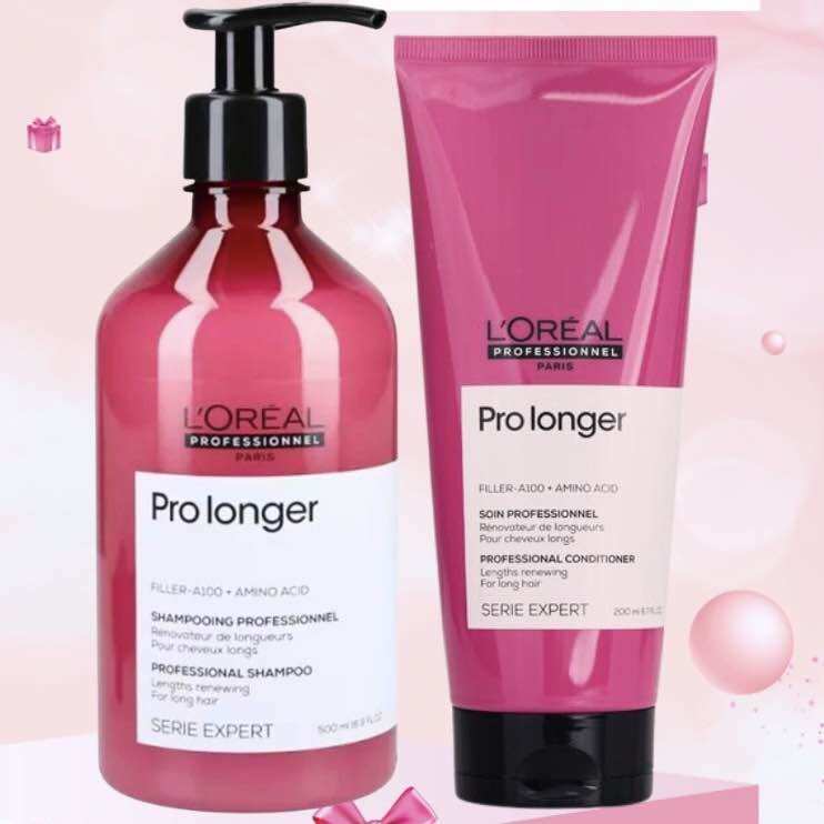 [L'OREAL] DẦU GỘI XẢ HẤP Ủ DƯỠNG TÓC LOREAL PRO LONGER CHẮC KHOẺ GIẢM ĐỨT GÃY TBN