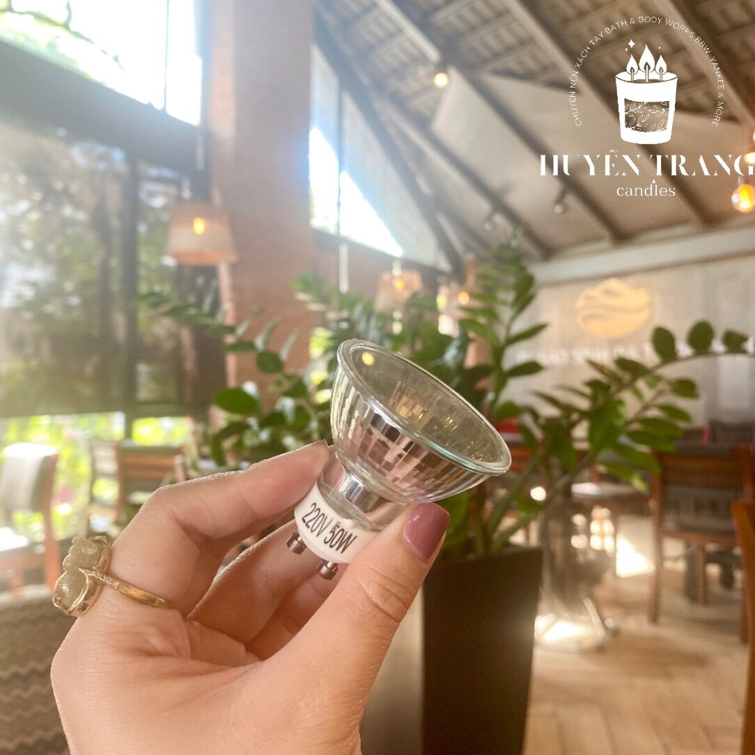 Bóng Đèn Đốt Nến Halogen GU10 Chứng nhận KC/ UL - Bảo Hành 1 tháng [ Huyen Trang Candles]