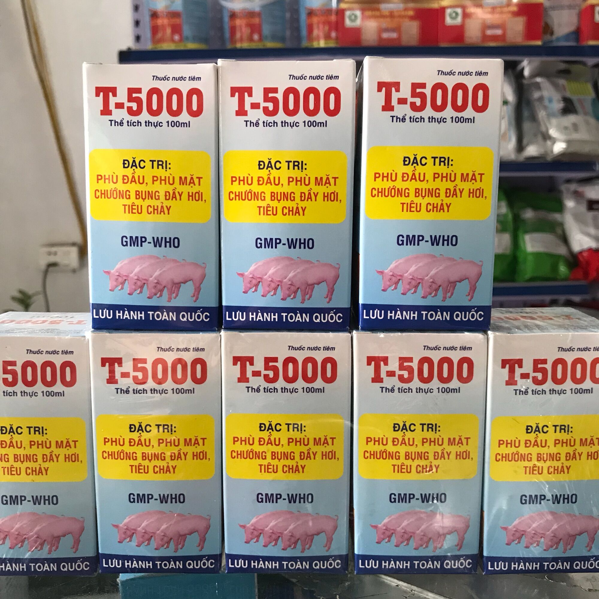 Sưng đầu phù mặt tiêu chảy 100ml