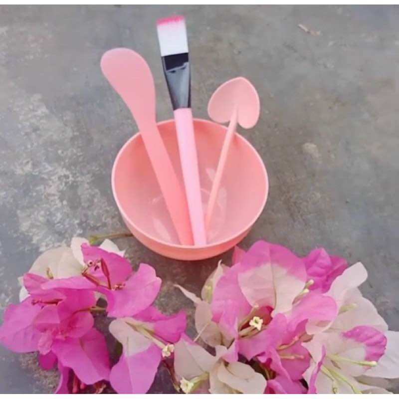BỘ CHÉN PHA MẶT NẠ NHỰA DẺO Y HÌNH