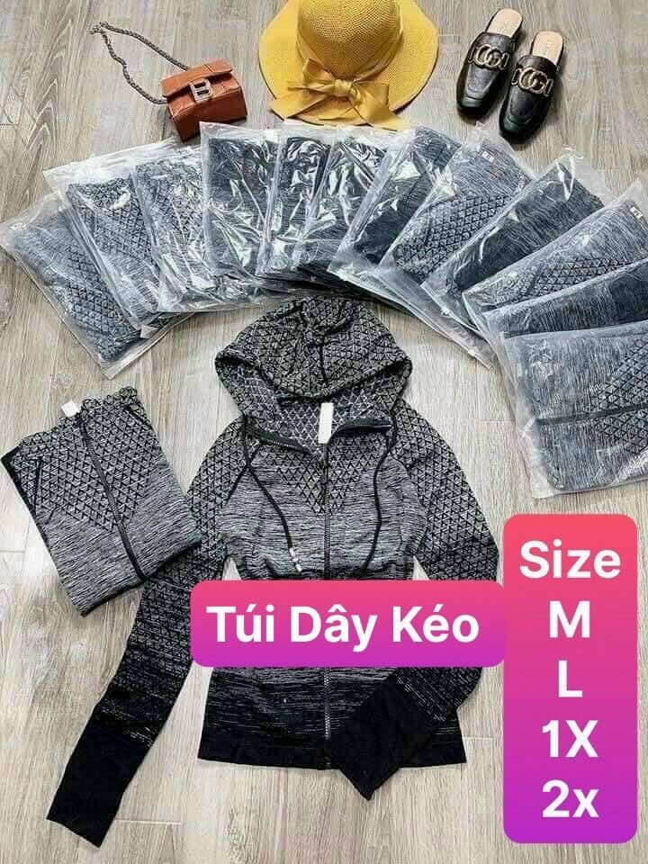 Áo khoác thể thao nữ quản châu