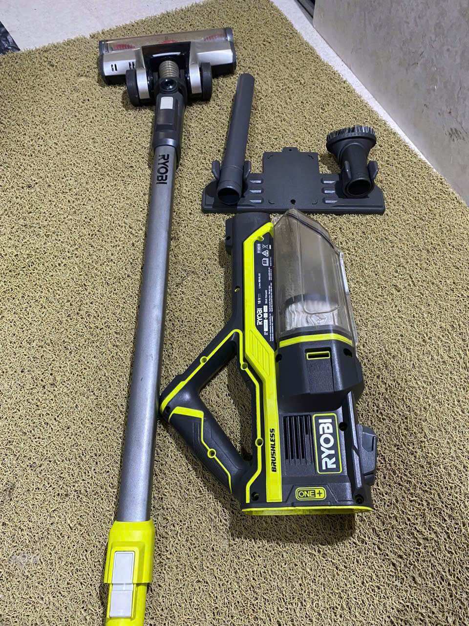 máy hút bui ryobi 18v brushless pin 4ah sạc