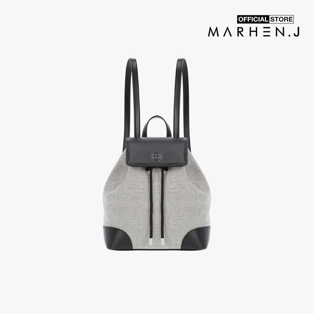 Marhen.j - balo nữ chữ nhật nắp gập noble mj22cnoble-bk