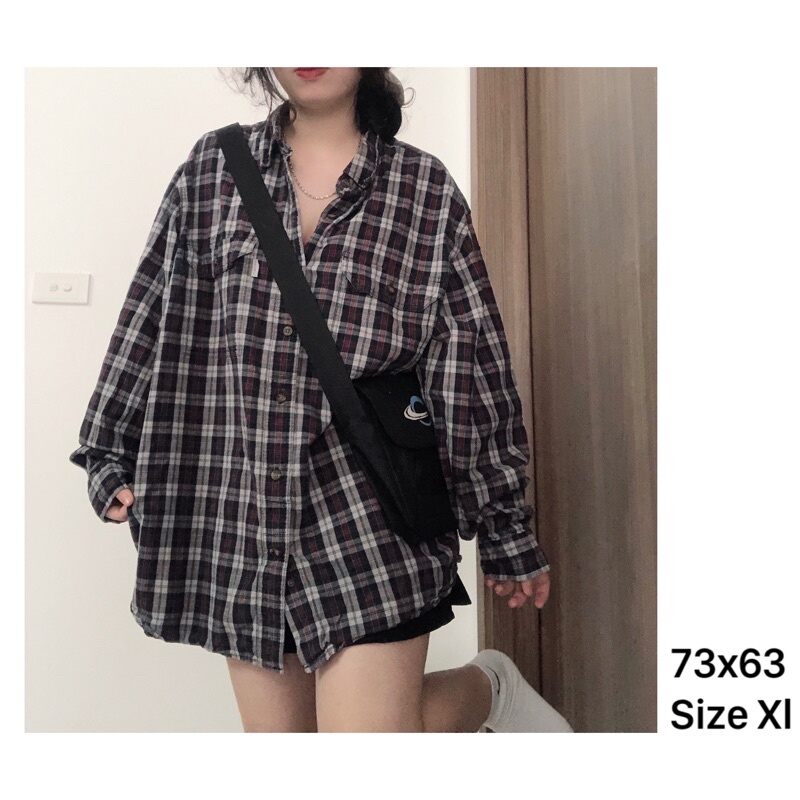 SƠMI FLANNEL 2HAND TRẺ TRUNG NĂNG ĐỘNG ( HÌNH ẢNH FORM DÁNG TƯỢNG TRƯNG)