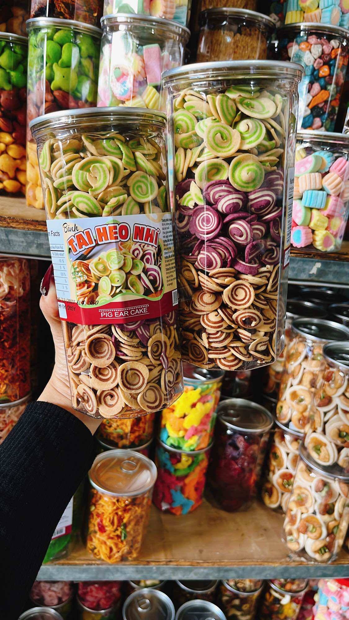 Bánh tai heo nhí mix 3 vị 350g