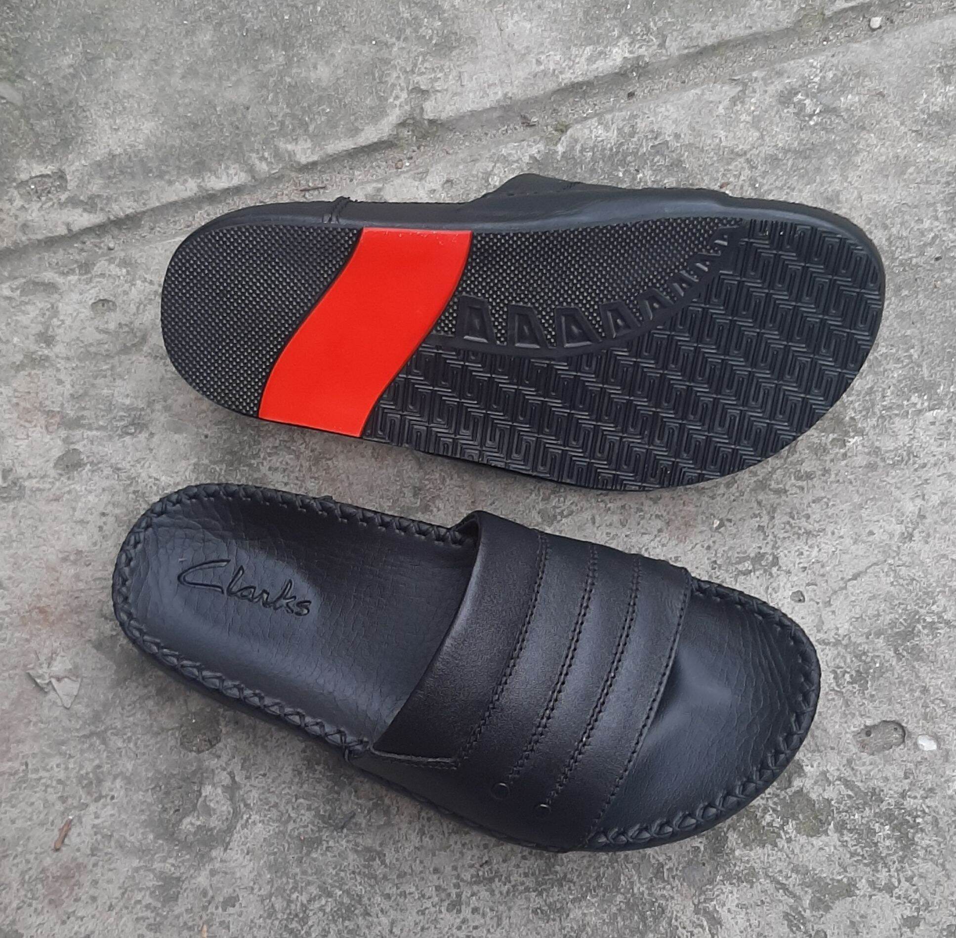 Dép nam quai ngang da bò cao cấp