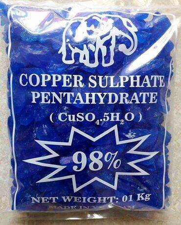 Phèn xanh Cuso4, gói 1kg, phèn cục
