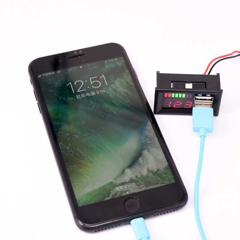 Đồng hồ đo bình ác quy 12v