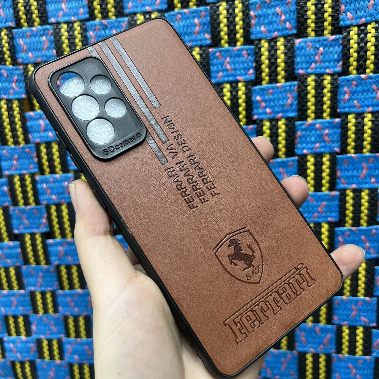 Case ốp lưng Samsung A52 dẻo kiểu da mềm mịn ôm máy