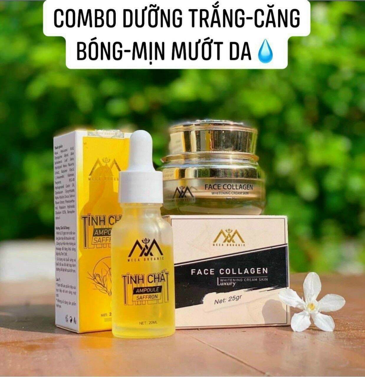 1 tinh chất và 1 face cá hồi dna