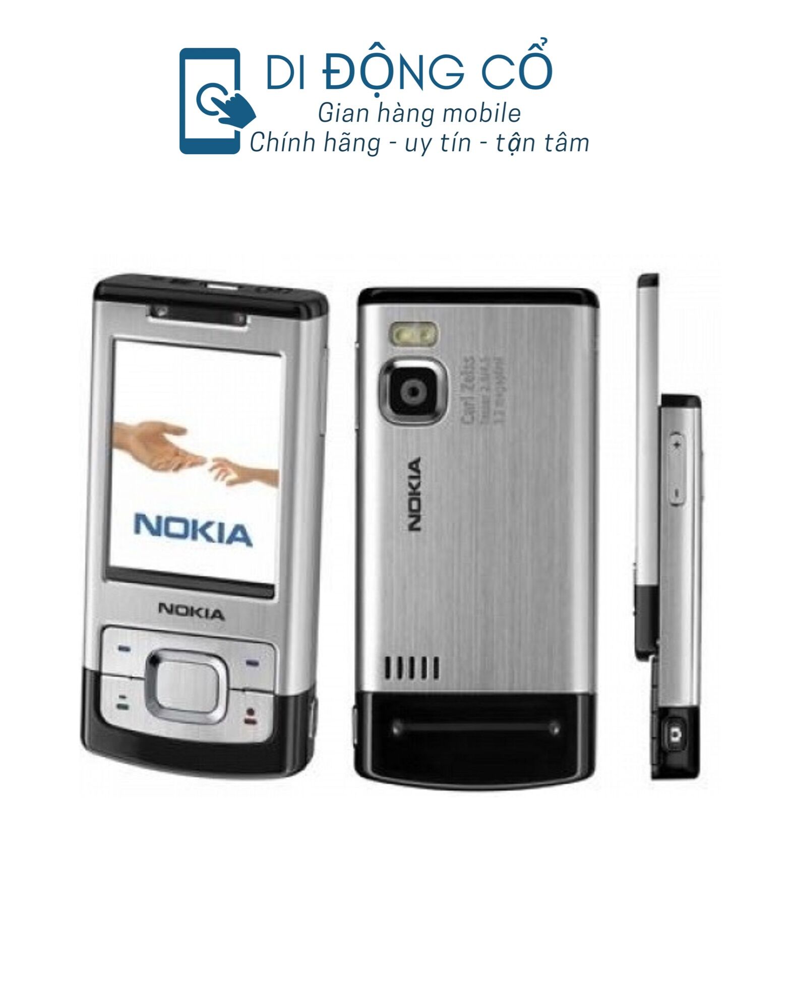 Điện thoại nokia 6500s nắp trượt chính hãng bảo hành uy tin pin trâu