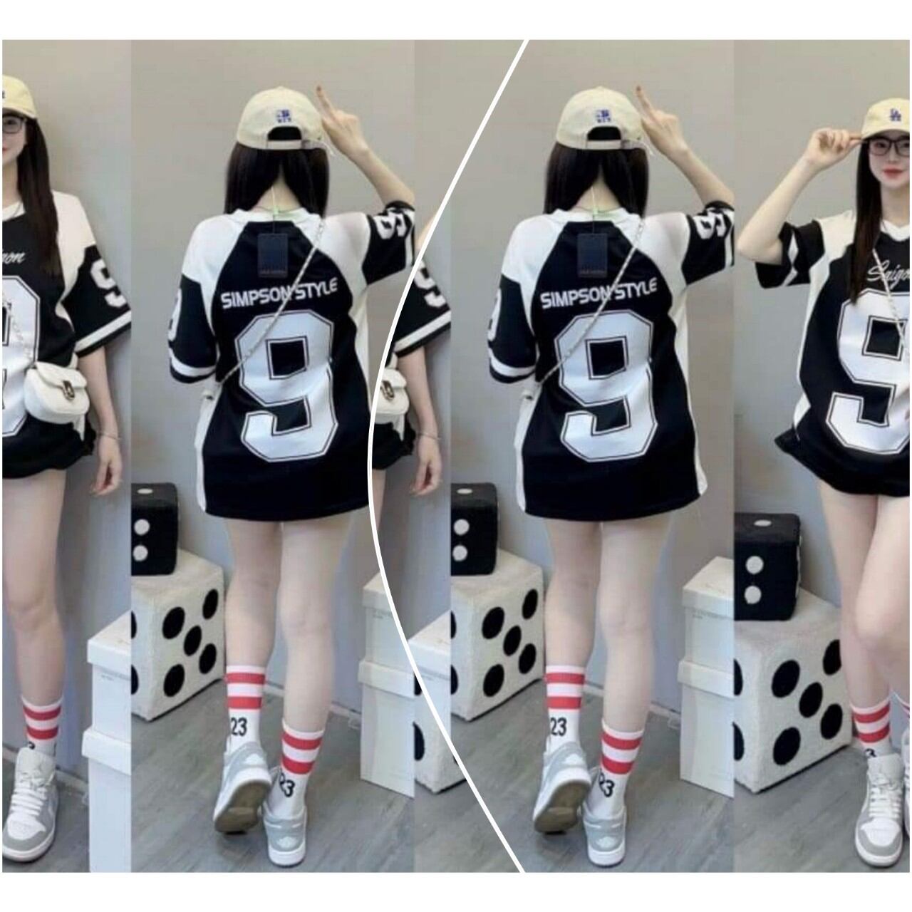 Áo Thun Unisex Form Rộng, Chất Cotton Mặc Mềm