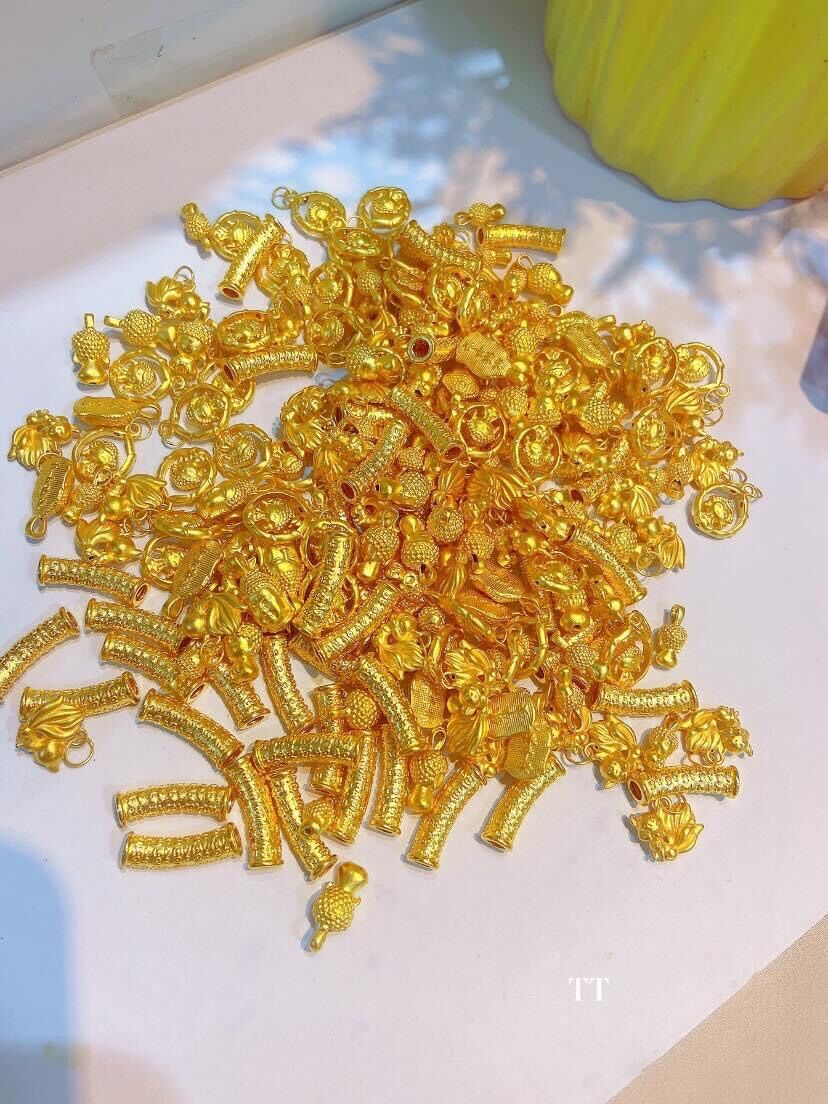 Combo charm vàng 24k-9999