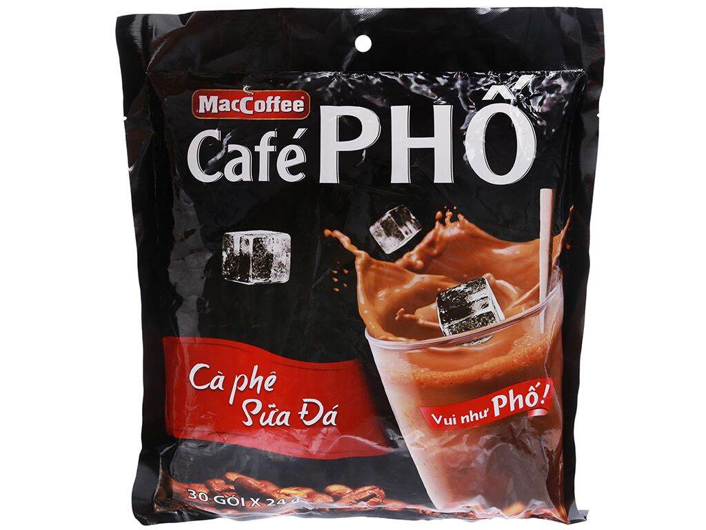Cafe Phố Sữa Đá Bịch 30 gói