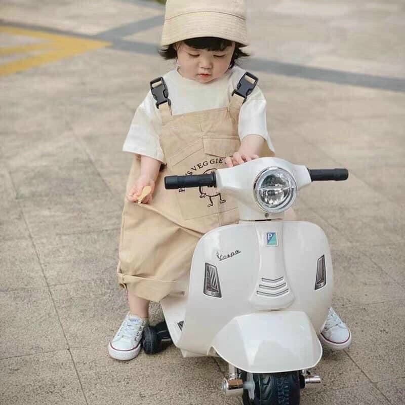 Xe máy điện vespa cho bé
