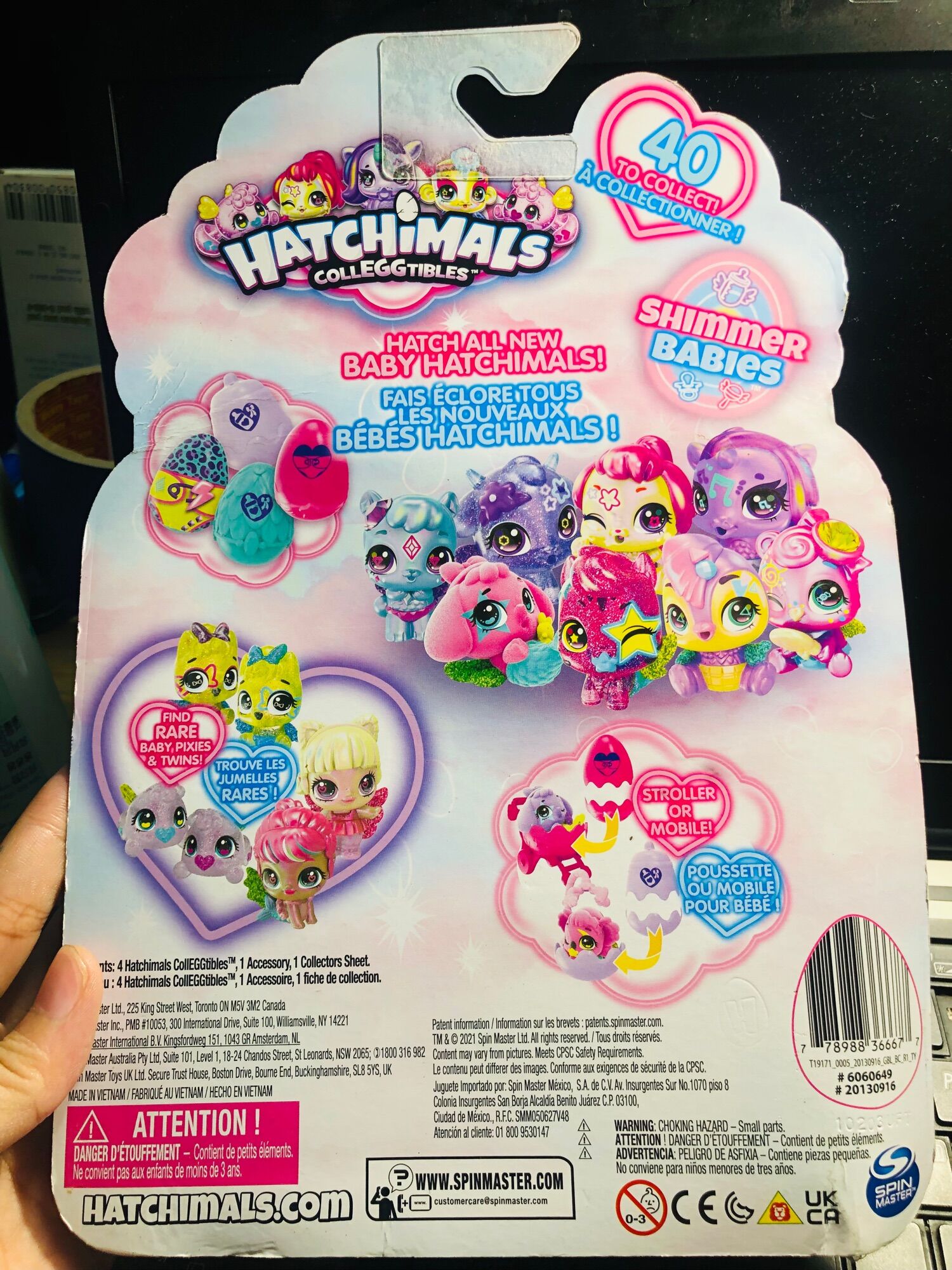 Vỉ trứng Hatchimals baby mùa 10 mới