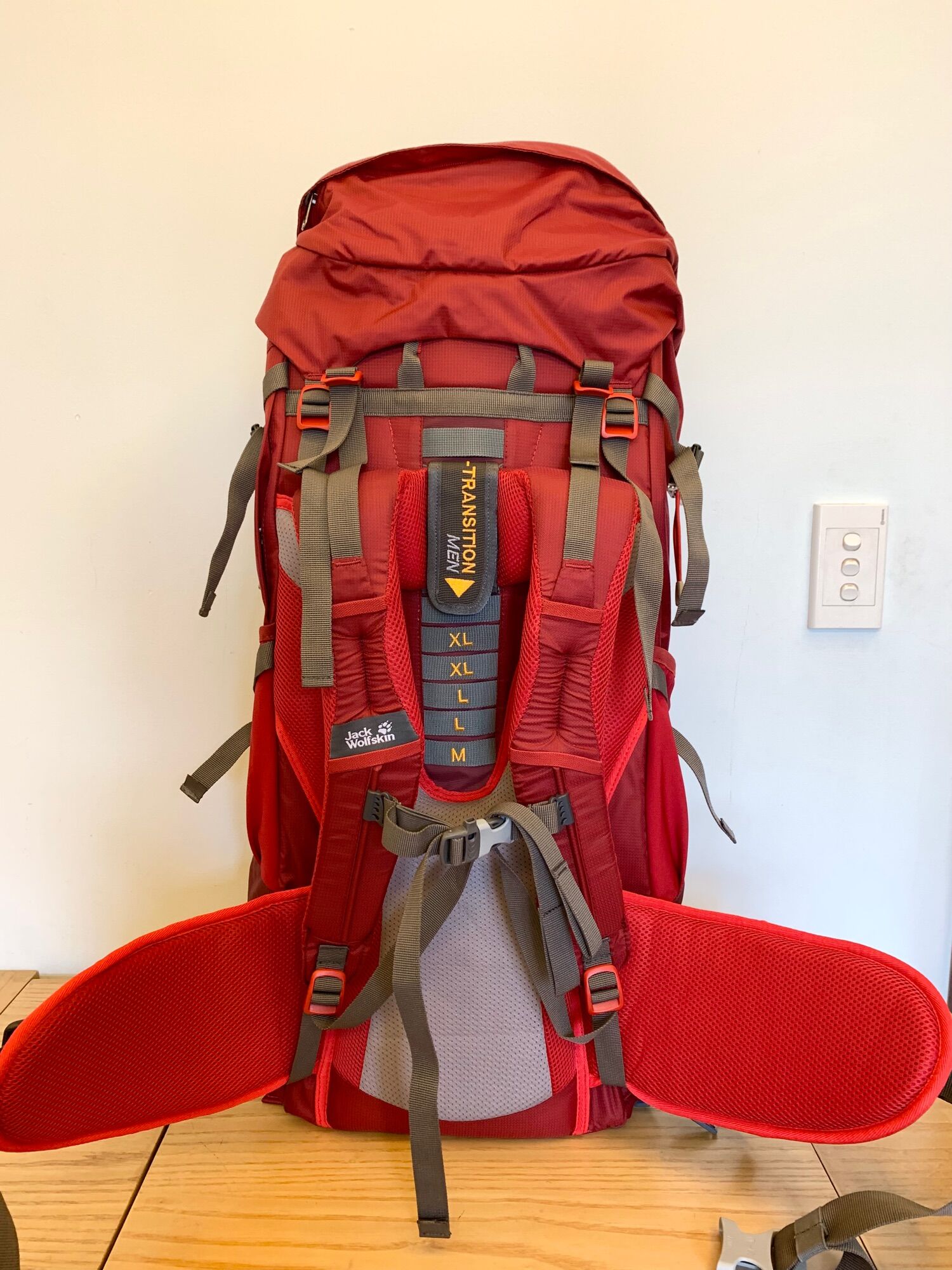 Balo leo núi, du lịch Jack Wolfskin highland xt50