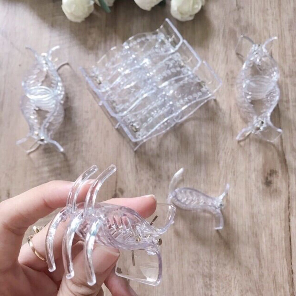 Kẹp gắp tóc càng cua 2 răng,3 răng,5 răng