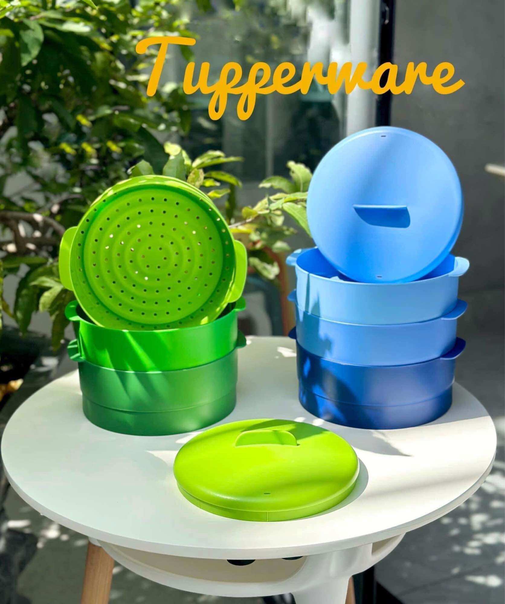 Xửng hấp 3 tầng Tupperware