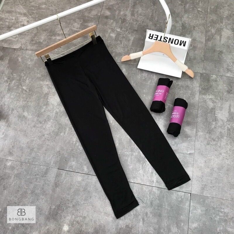 Quần legging đen dài siêu tôn dáng
