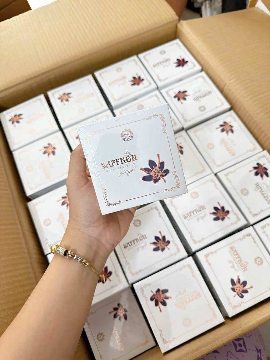 Kem face saffron napoli - kem face giảm nám dưỡng trắng da hải âu việt