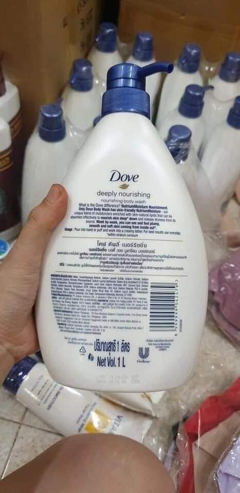 Sữa tắm dưỡng ẩm Dove 1lít thái lan