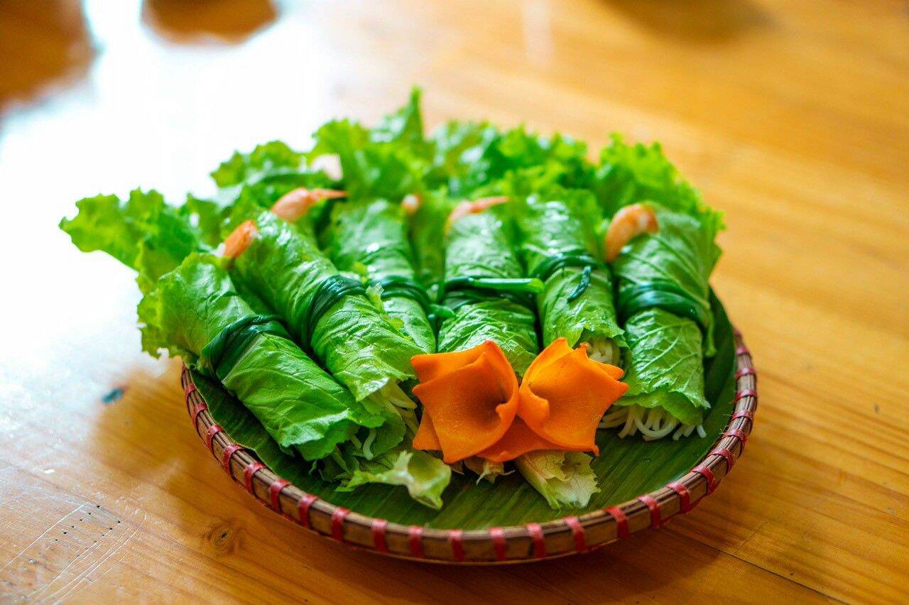 Mẹt tre đựng đồ ăn 20cm