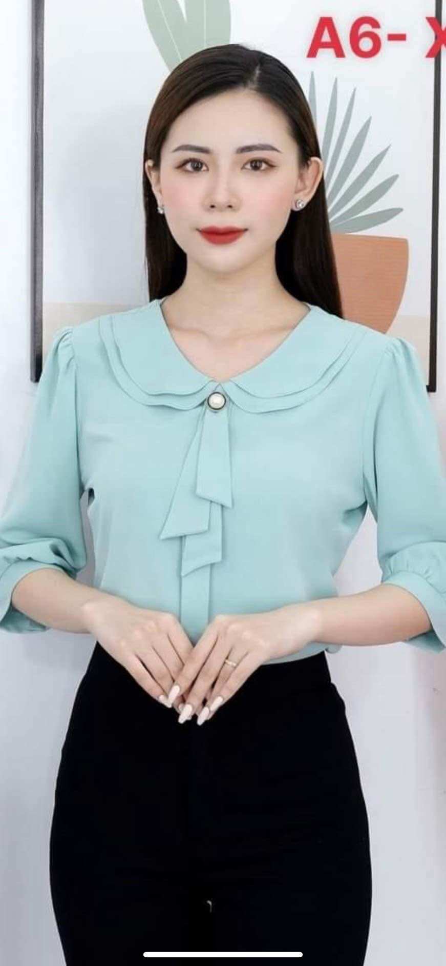 Áo công sở kiểu nữ 3556