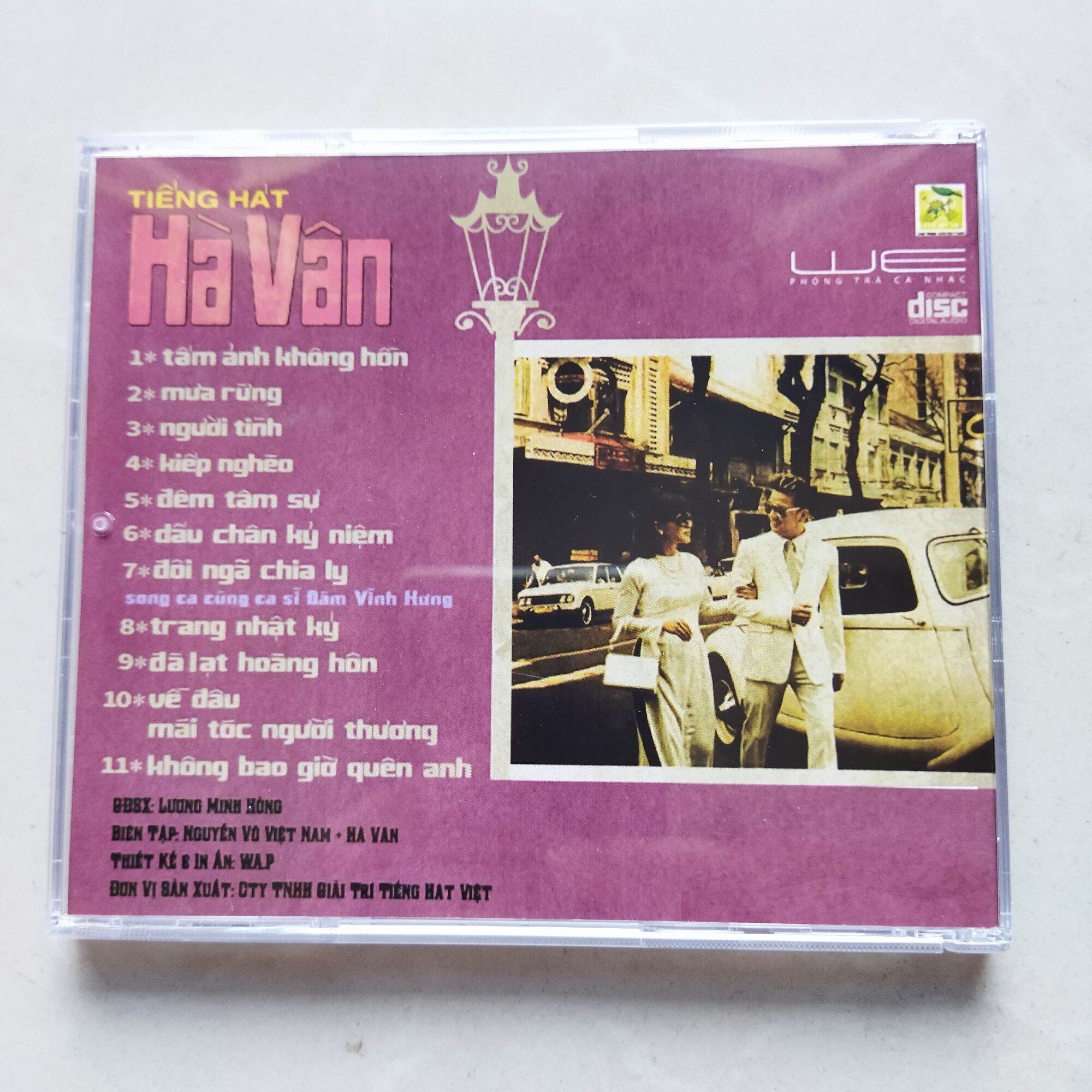 Bộ 3 cd Hà Vân phono