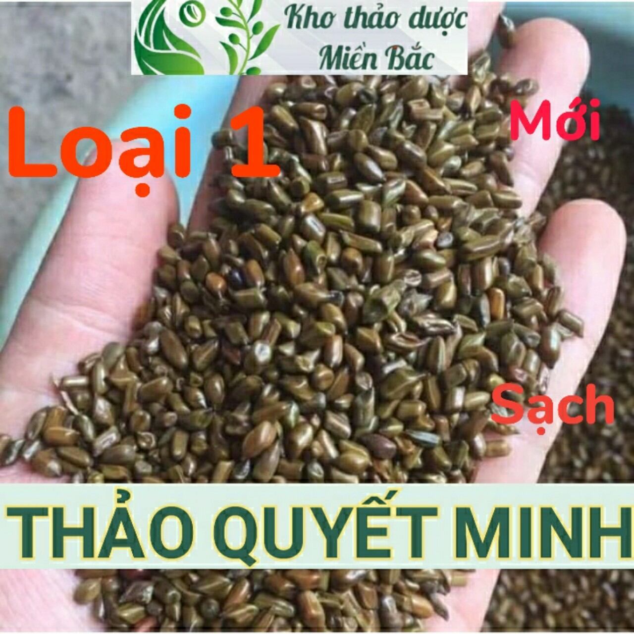 Thảo Quyết Minh - Hạt Muồng - Hàng loại 1, mới, khô, sạch, đã sao thơm